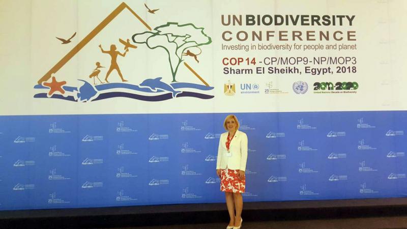 Edita Đapo predstavlja Bosnu i Hercegovinu na konferenciji UN o biodiverzitetu u Egiptu