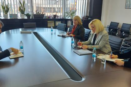 Ministrica dr. Edita Đapo razgovarala sa šefom Ureda UNESCO-a u BiH Sinišom Šešumo