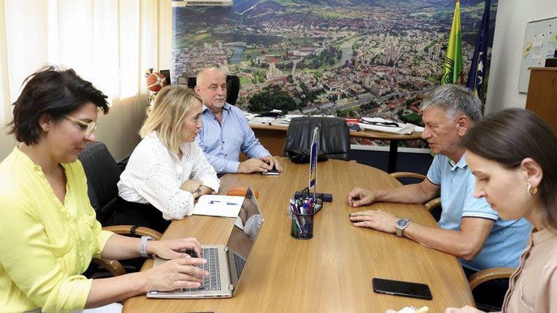 Ministrica Pozder sa svojim saradnicima posjetila Vladu Zeničko - Dobojskog kantona