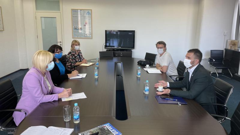Ministrica dr. Edita Đapo u posjetu primila predstavnike Ministarstva privrede Kantona Sarajevo