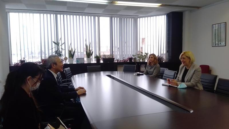 Ministrica Đapo razgovarala sa NJE Ambasadorom Japana g-dinom Makoto Ito