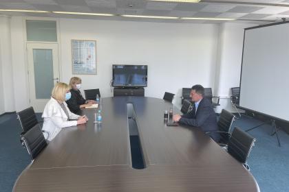 Ministrica dr. Edita Đapo u posjetu primila načelnika Općine Kupres Zdravko Mioč