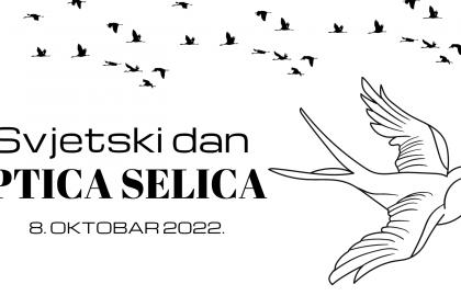 Svjetski dan ptica selica - 8. oktobar 2022. godine